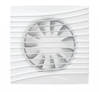 Вентилятор накладной ERA DiCiTi SILENT 5C Matt White d125